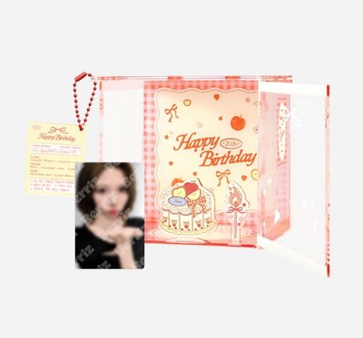 非現 hearts2hearts jiwoo 2026生日周邊