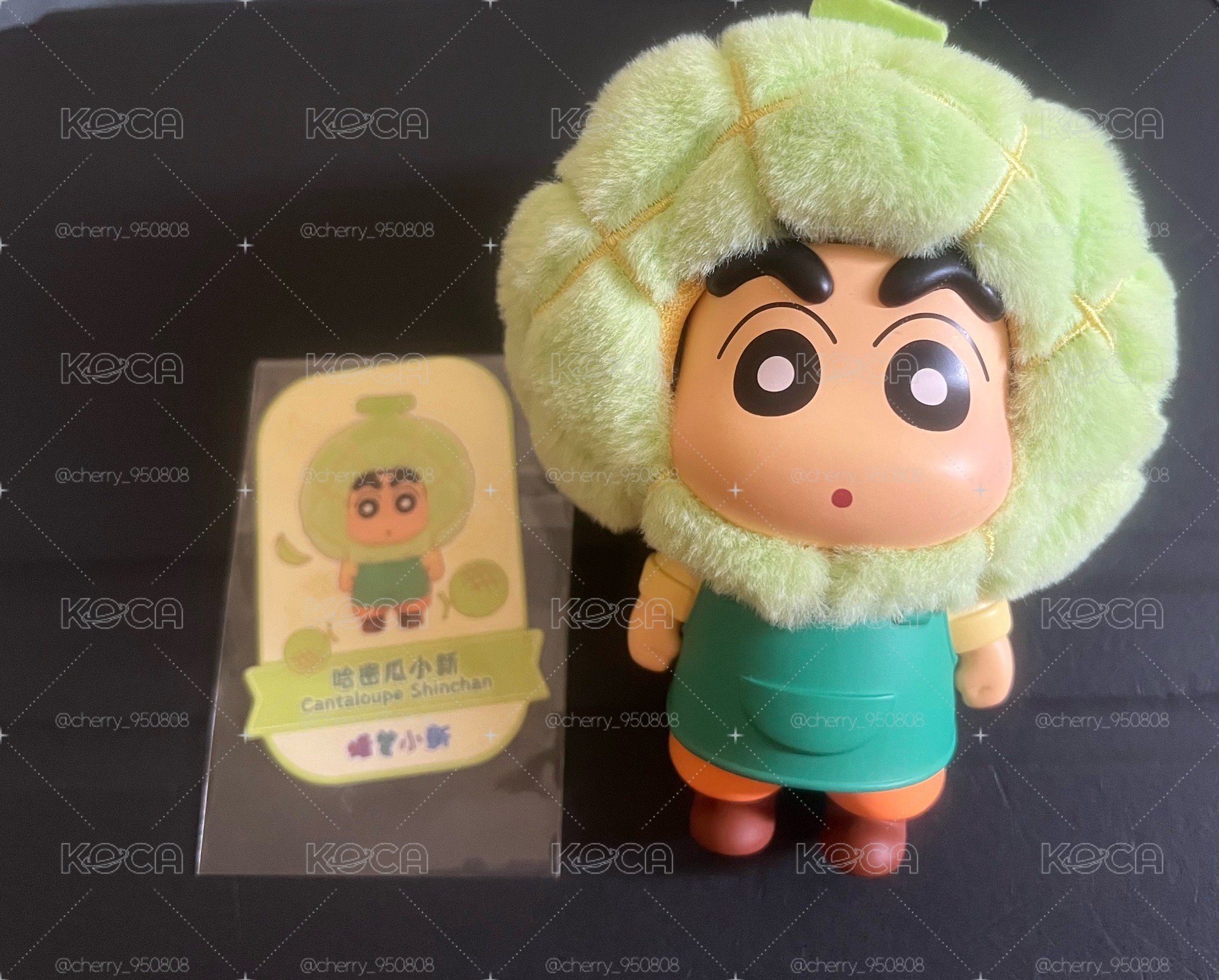 蠟筆小新 水果小屋公仔 哈密瓜