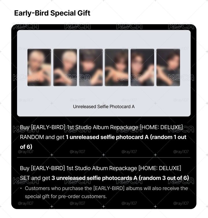 BOYNEXTDOOR《HOME: DELUXE》EARLY-BIRD 早鳥特典版