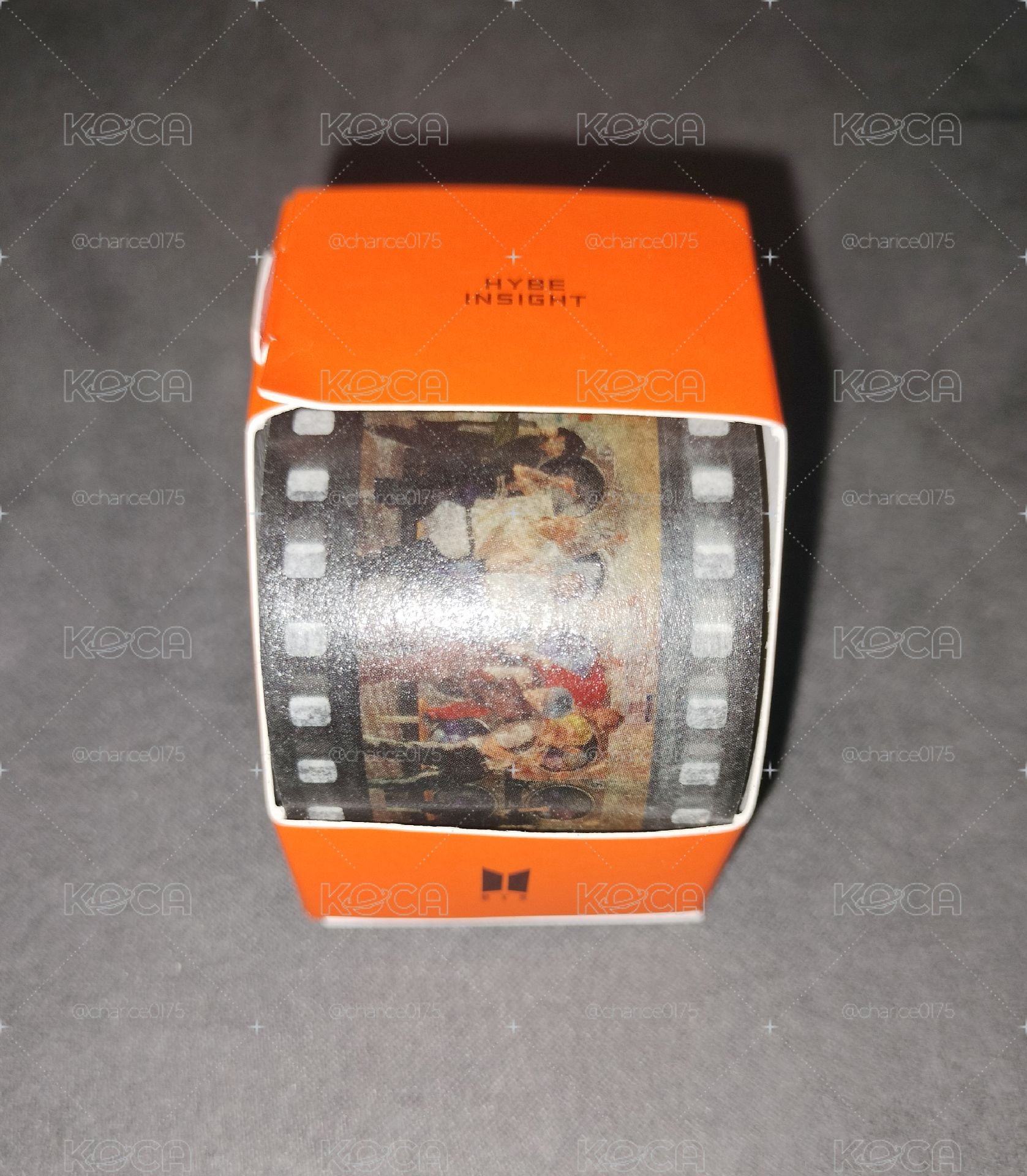 HYBE展覽 PTD 紙膠帶