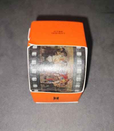 HYBE展覽 PTD 紙膠帶