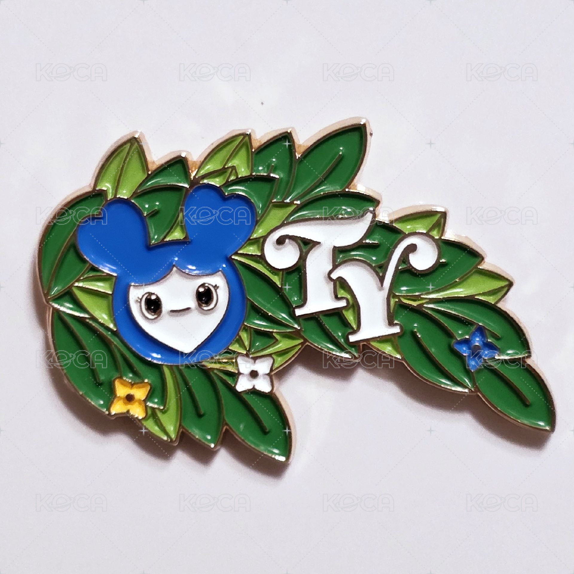（有原包裝）五巡RTB in JAPAN 瑜徽章 
