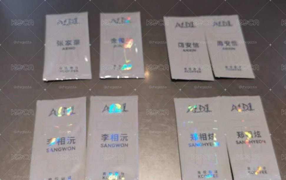 《下週到貨》肯悅咖啡 B款 代言卡 全員都有
