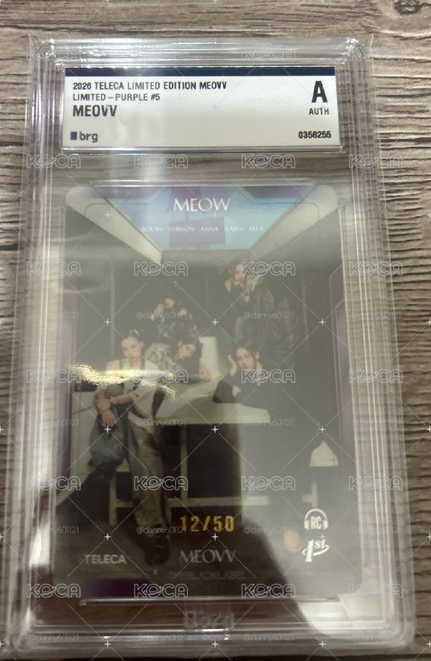 MEOVV TELECA 團體卡 12/50