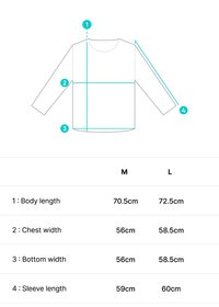    長袖 T-shirt(L)