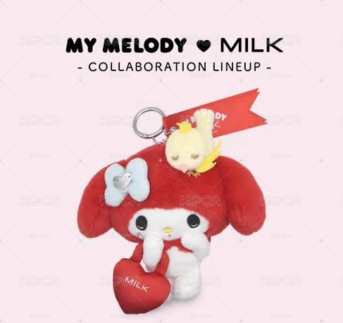 MILK x MY MELODY 💎眼淚吊飾娃娃