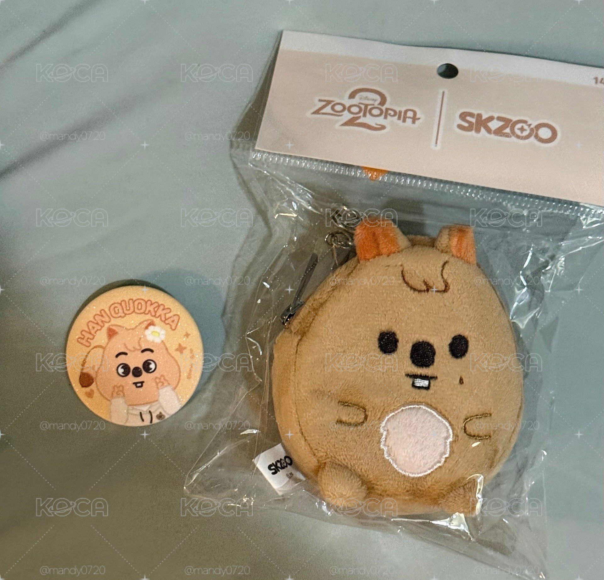 （未拆現貨）HAN QUOKKA徽章+零錢包