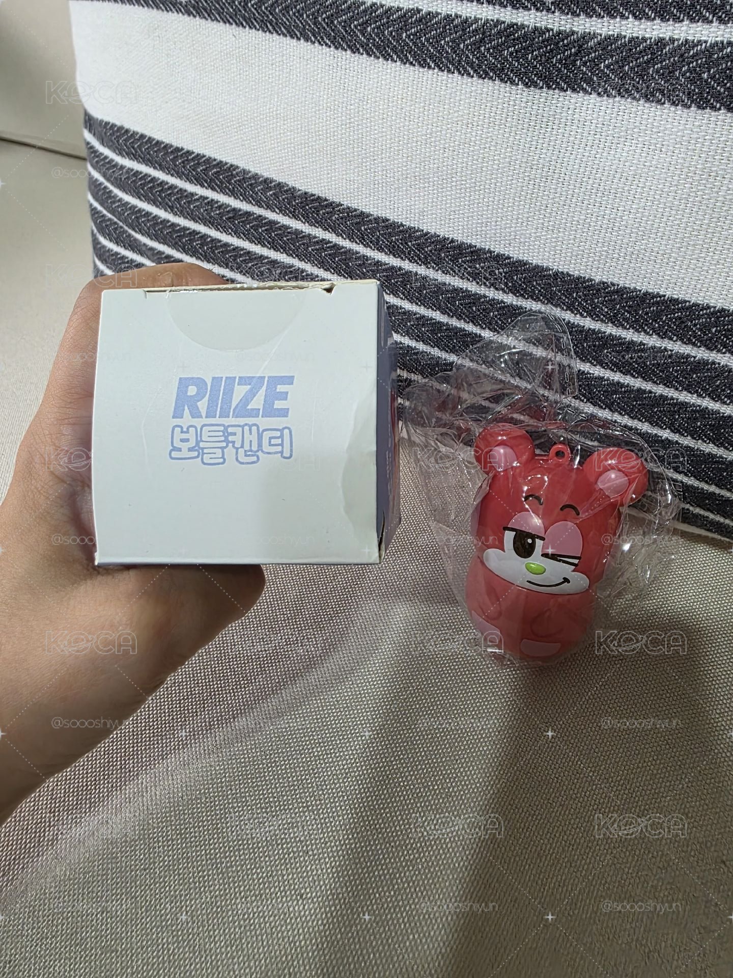 RIIZE x 韓國CU聯名 糖果盲盒Bottle Candy 醬太郎 Shotaro 리즈코