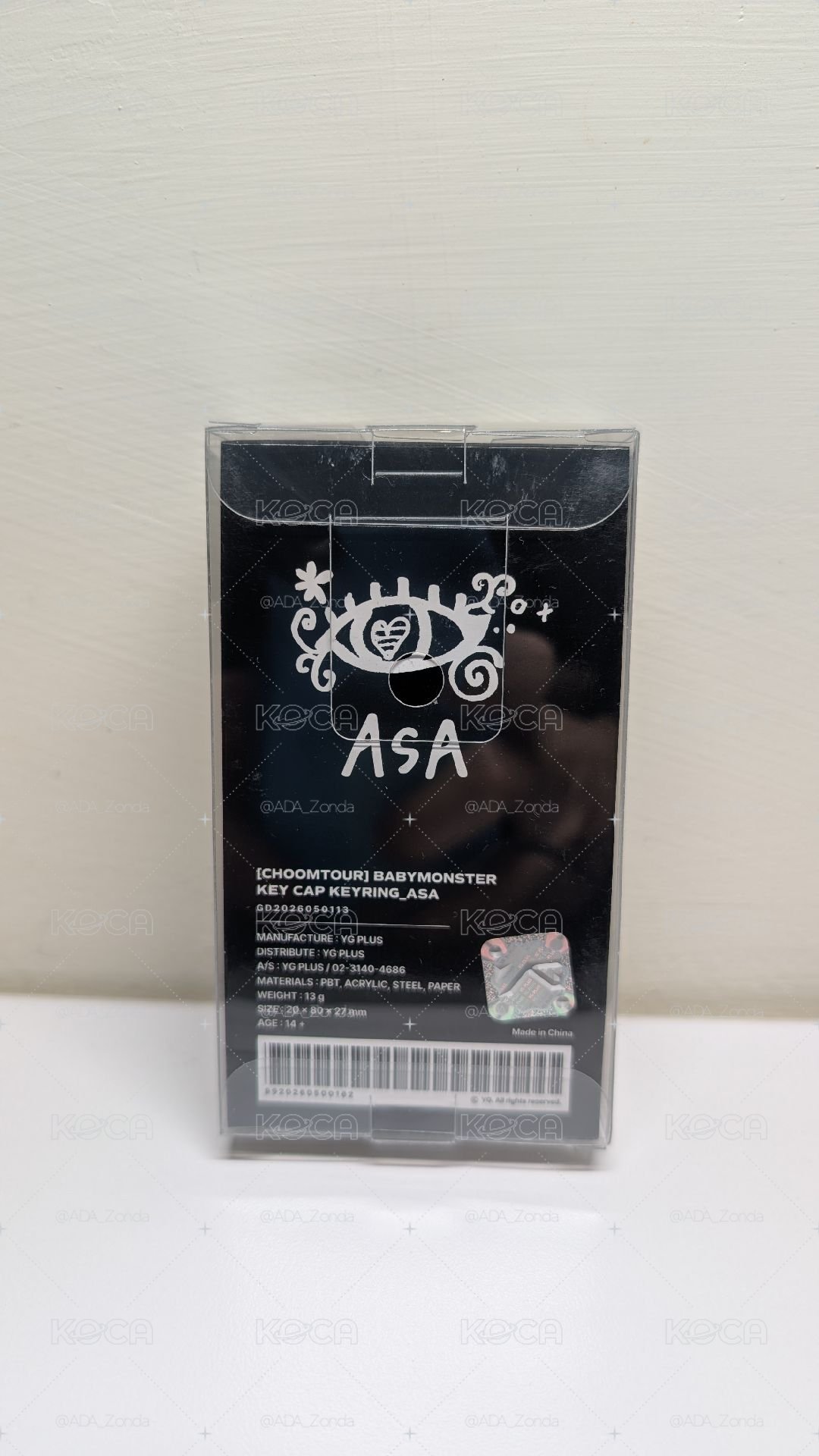 ASA鍵帽吊飾 全新未拆 在台現貨