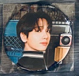 JAEHYUN 一巡徽章 藍籃