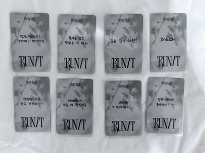 SKZ RUN IT韓場 7/29入場卡