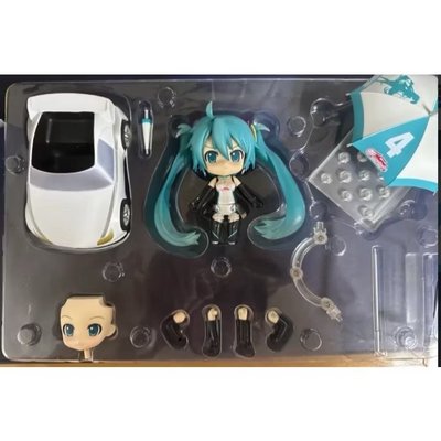 現貨<美品> 日版 GSC 172 黏土人 賽車 初音 2011年 版本 Q版 可動