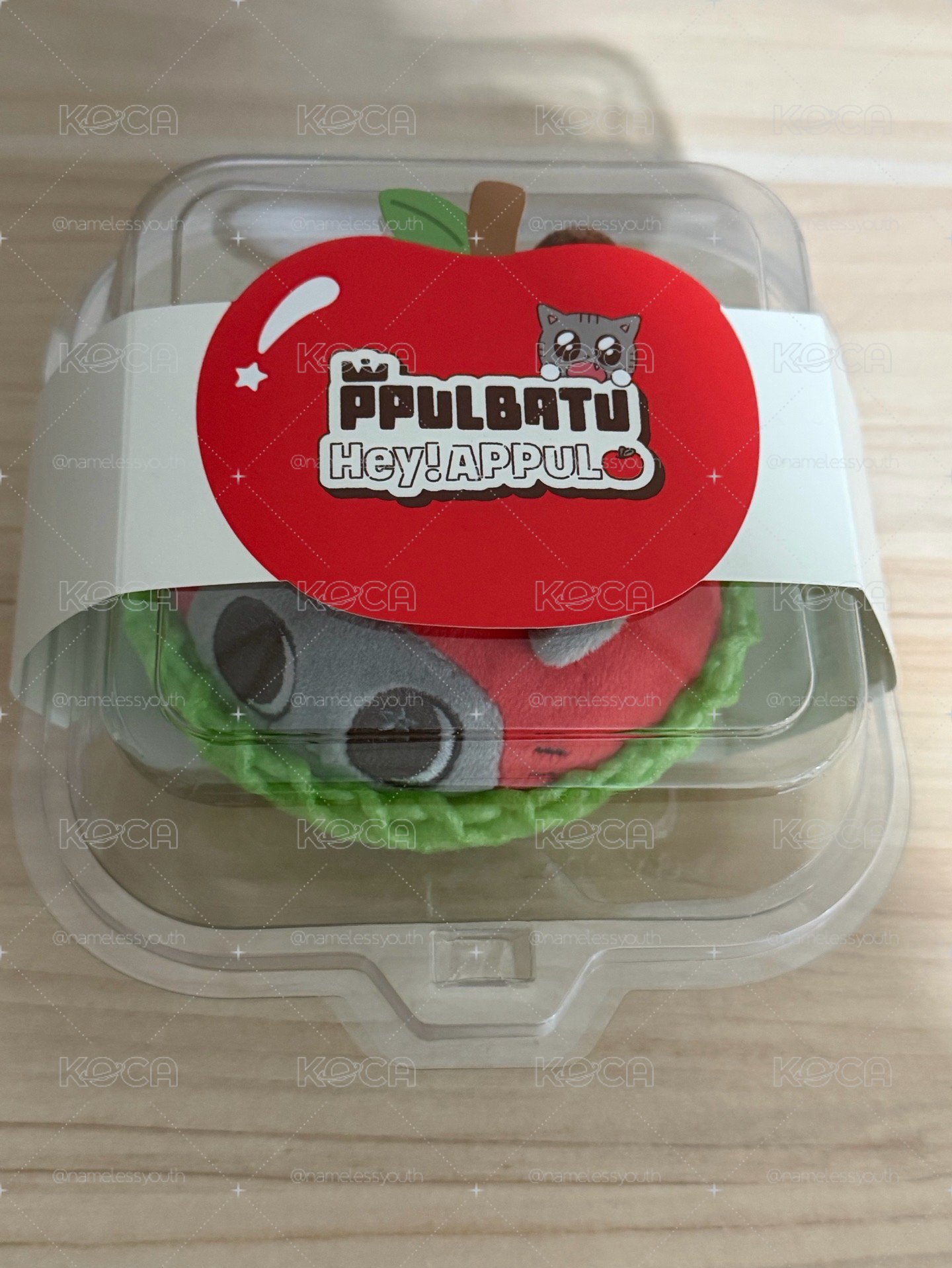 松喵蘋果壓力球全新未拆