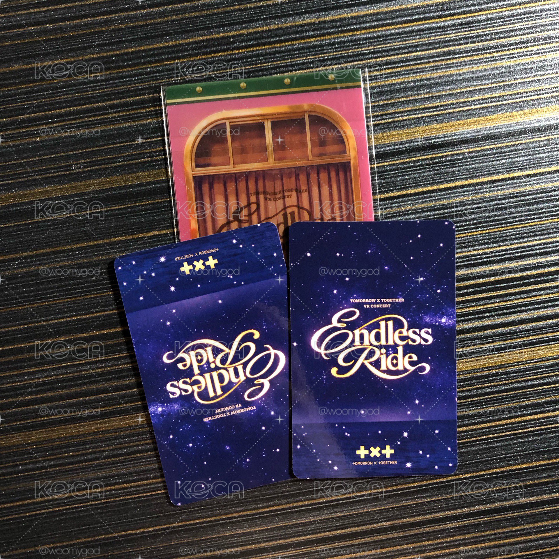 TXT ENDLESS RIDE VR電影 特典小卡 然竣