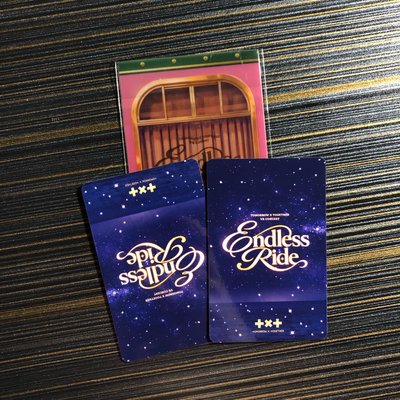 TXT ENDLESS RIDE VR電影 特典小卡 然竣