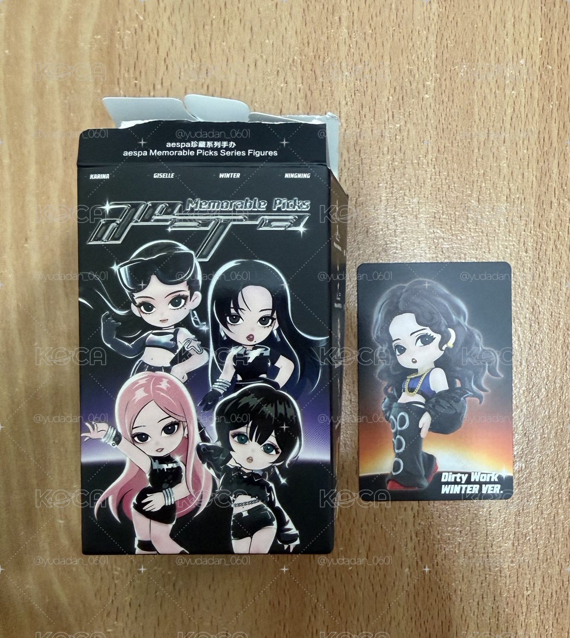 aespa x pop mart DW winter