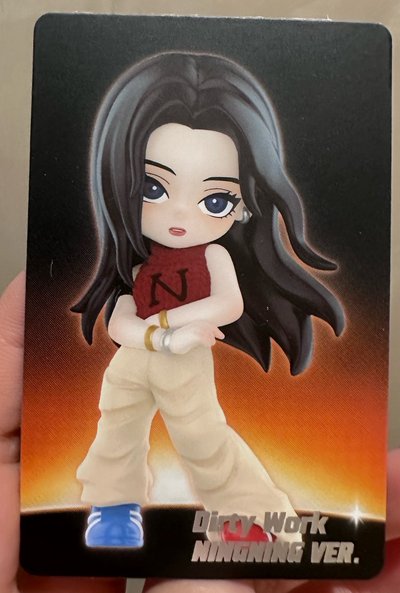 aespa 泡泡瑪特公仔盲盒  寧一組