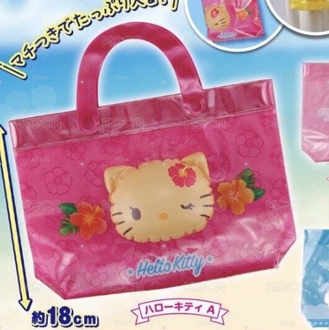 充氣大頭提袋 凱蒂貓