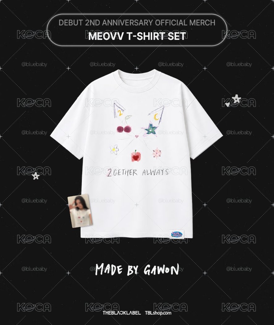 Meovv 二週年衣服 不用二補 Sooin Gawon Anna narin Ella 周年 
