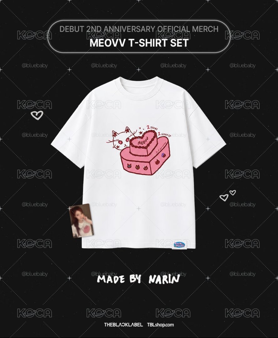 Meovv 二週年衣服 不用二補 Sooin Gawon Anna narin Ella 周年 