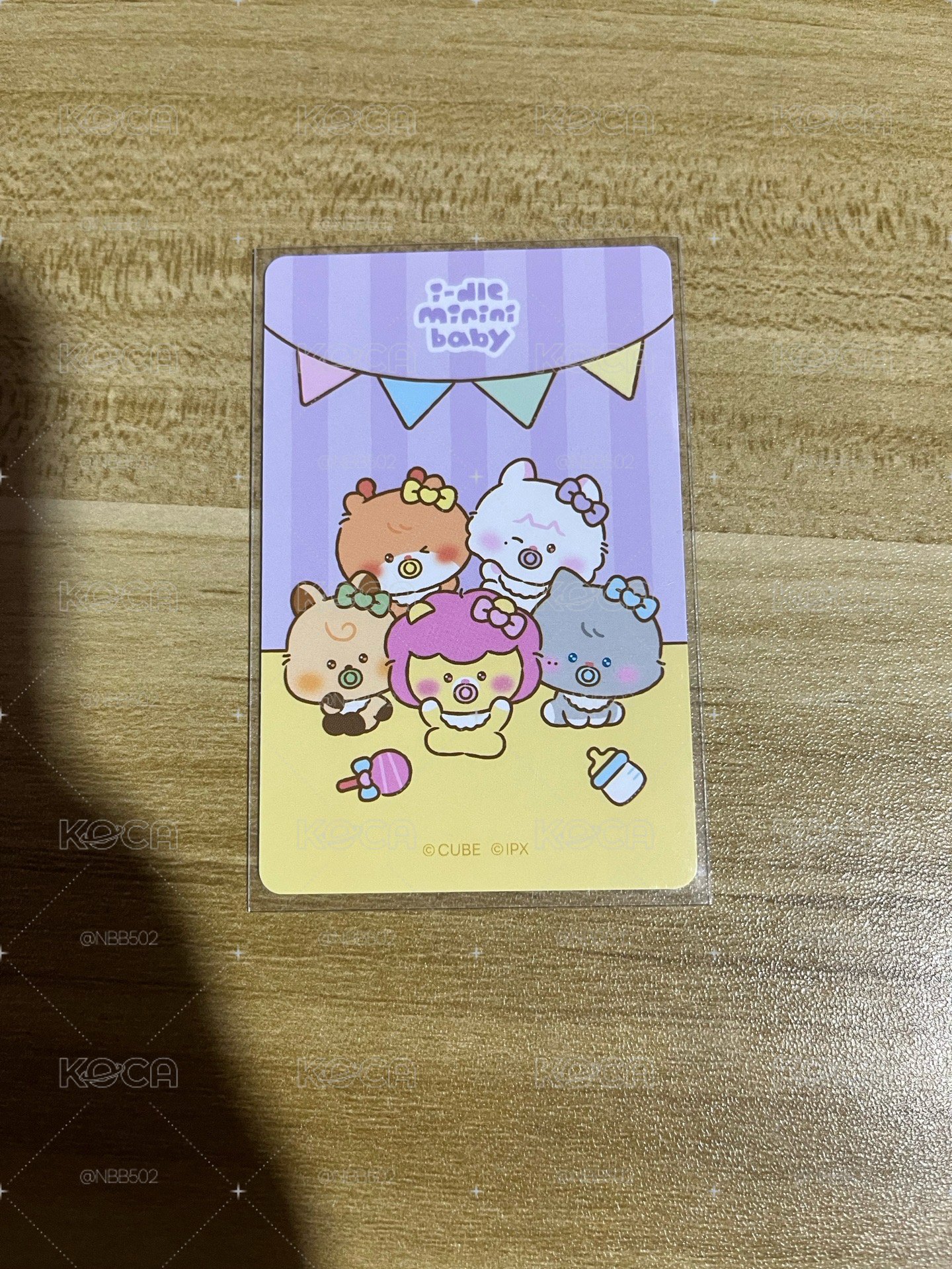 🏆 I-dle minini 滿額卡 舒華