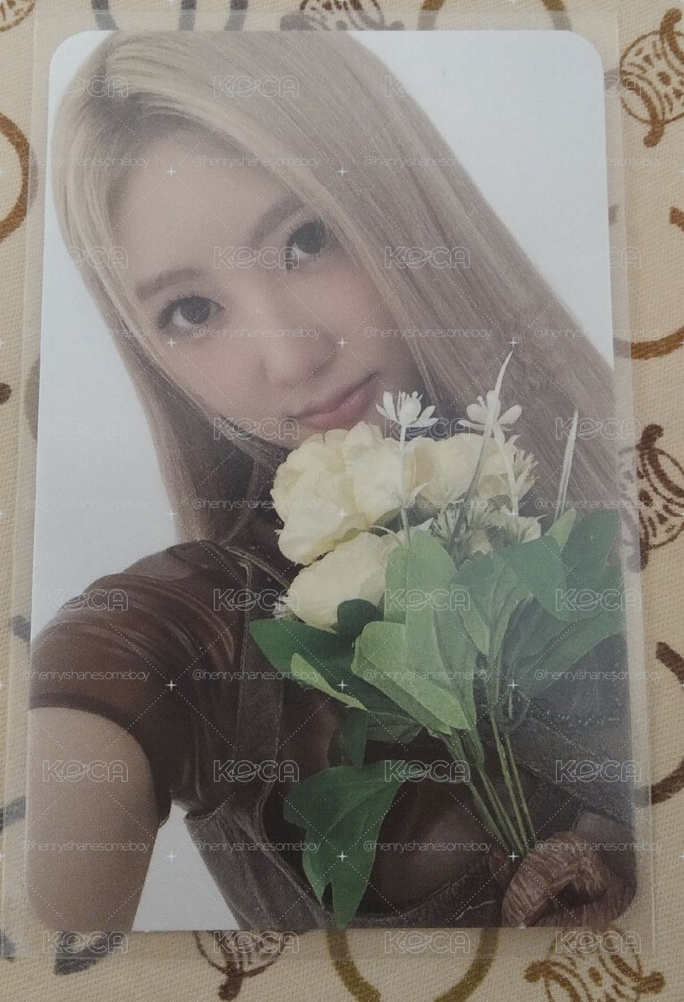 拿花藍
