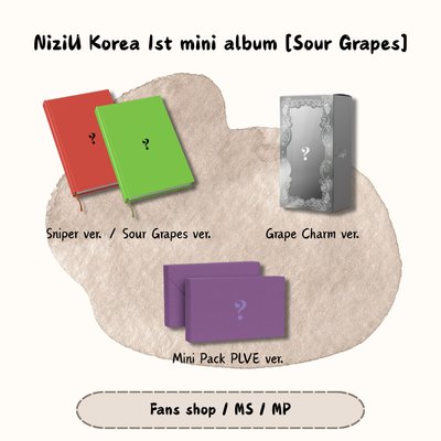 NiziU Korea 1st mini album [Sour Grapes]