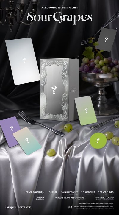 NiziU Korea 1st mini album [Sour Grapes]
