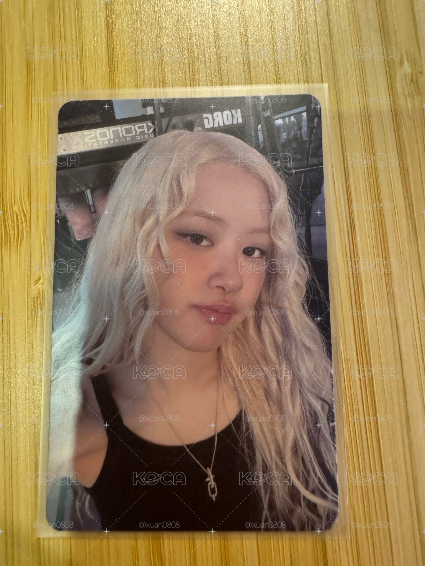 rosie yg A版 特典卡 