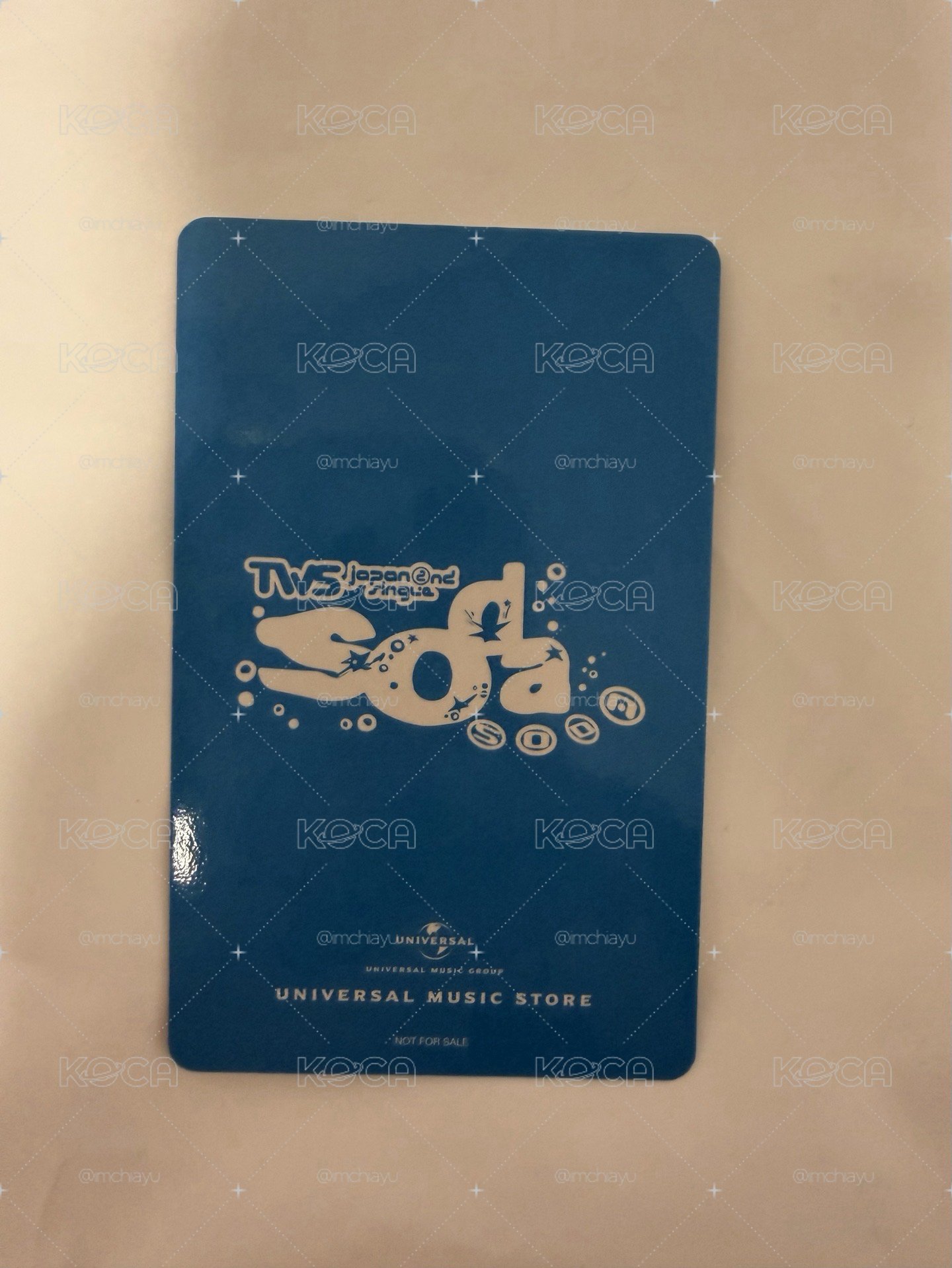 SODA SODA 環球 通常盤 韓振 特典卡 