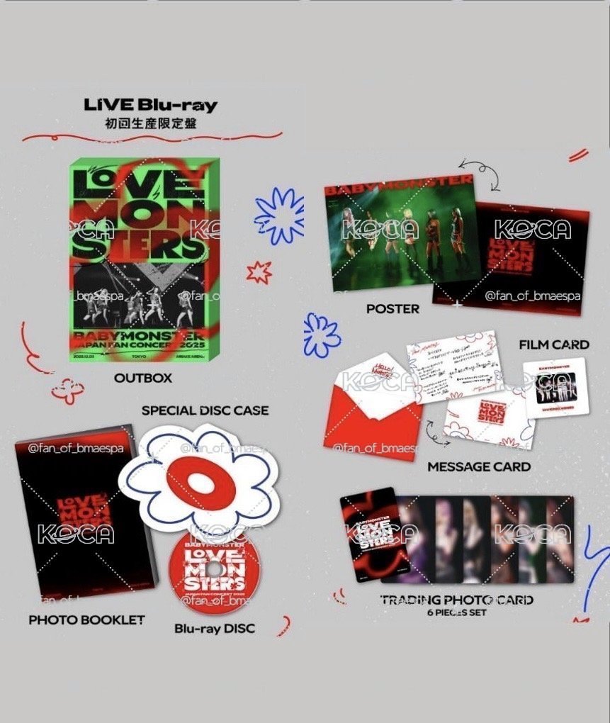 [預購］未拆封 LOVE MONSTER FC 藍光光碟 藍光專輯