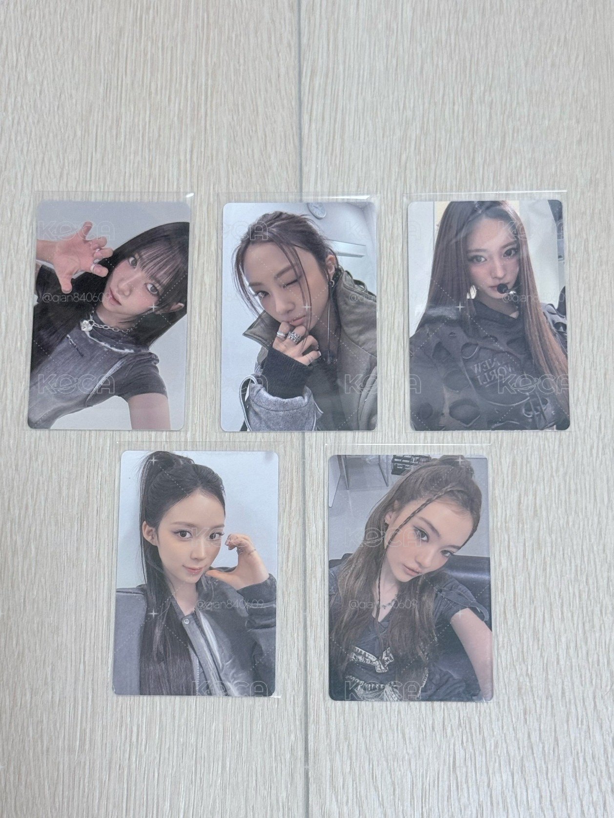 MEOVV 一代手燈 tbl 特典卡 一套