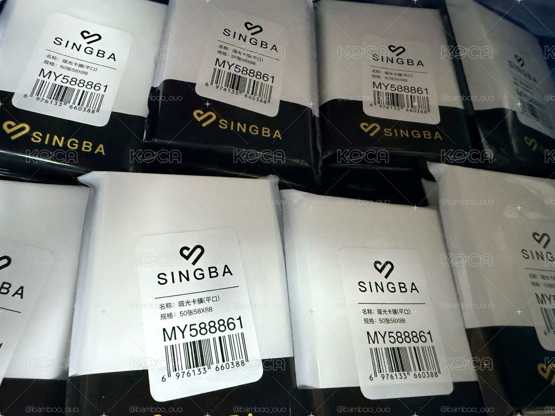 SINGBA平口卡膜