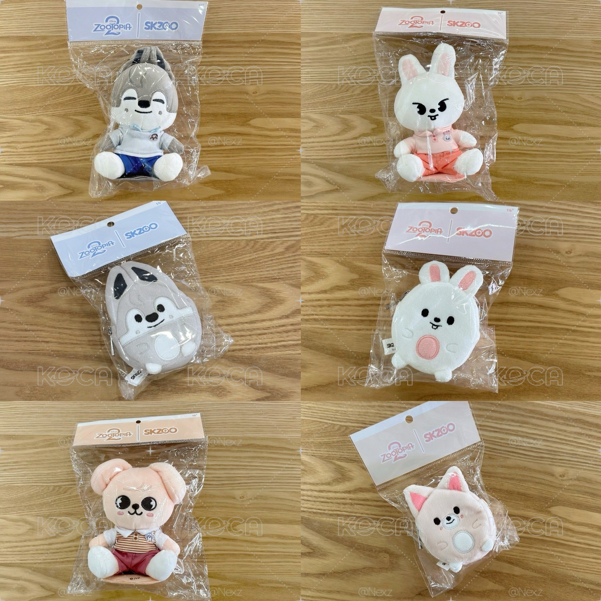 動物方城市 聯名Skzoo