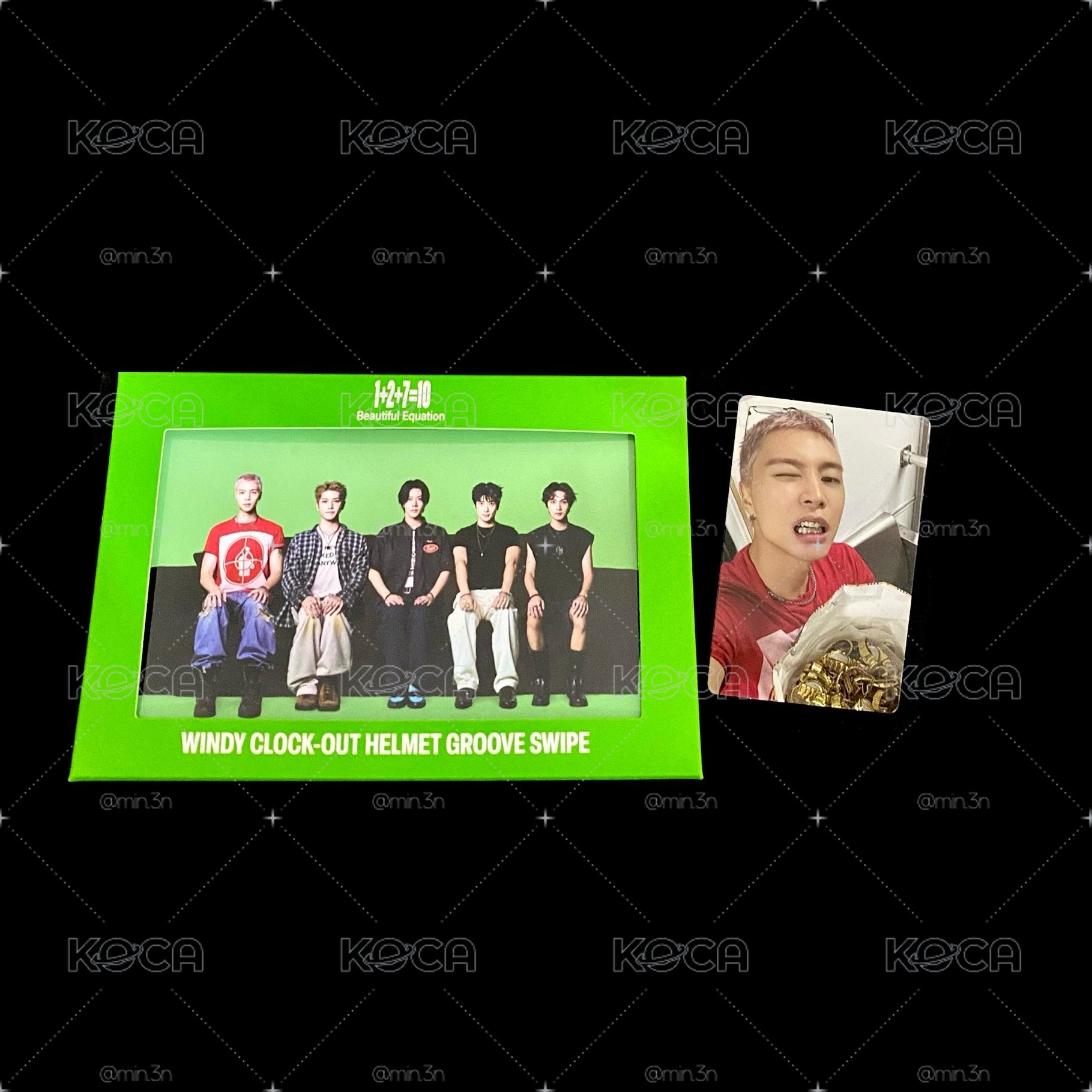 快閃店照片組（含隨機卡Johnny)