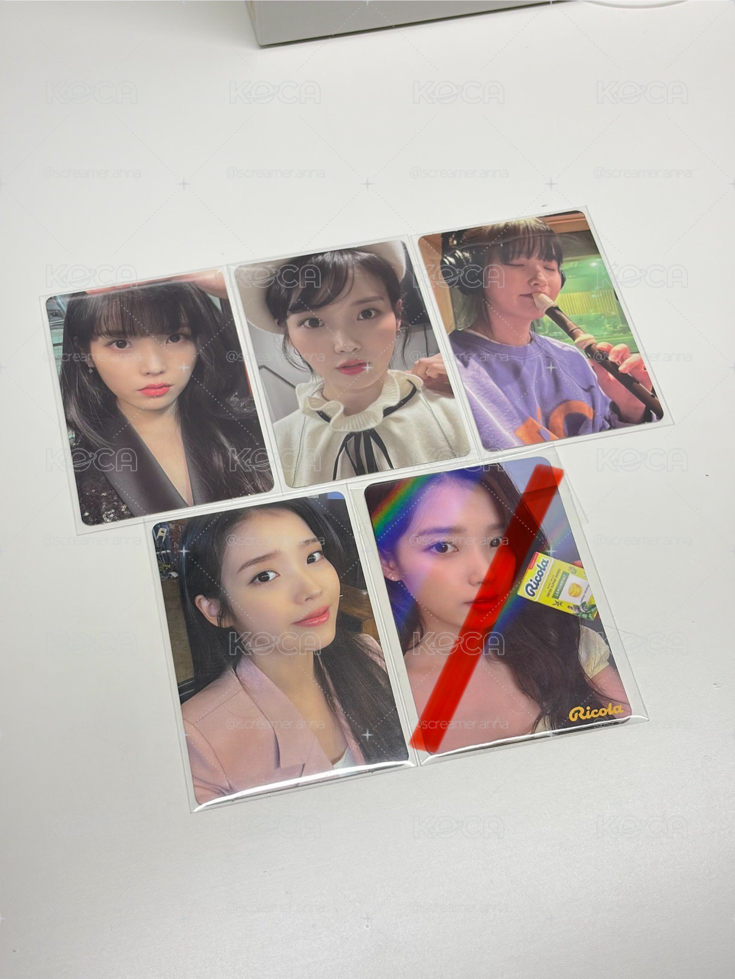IU 22年曆補償卡