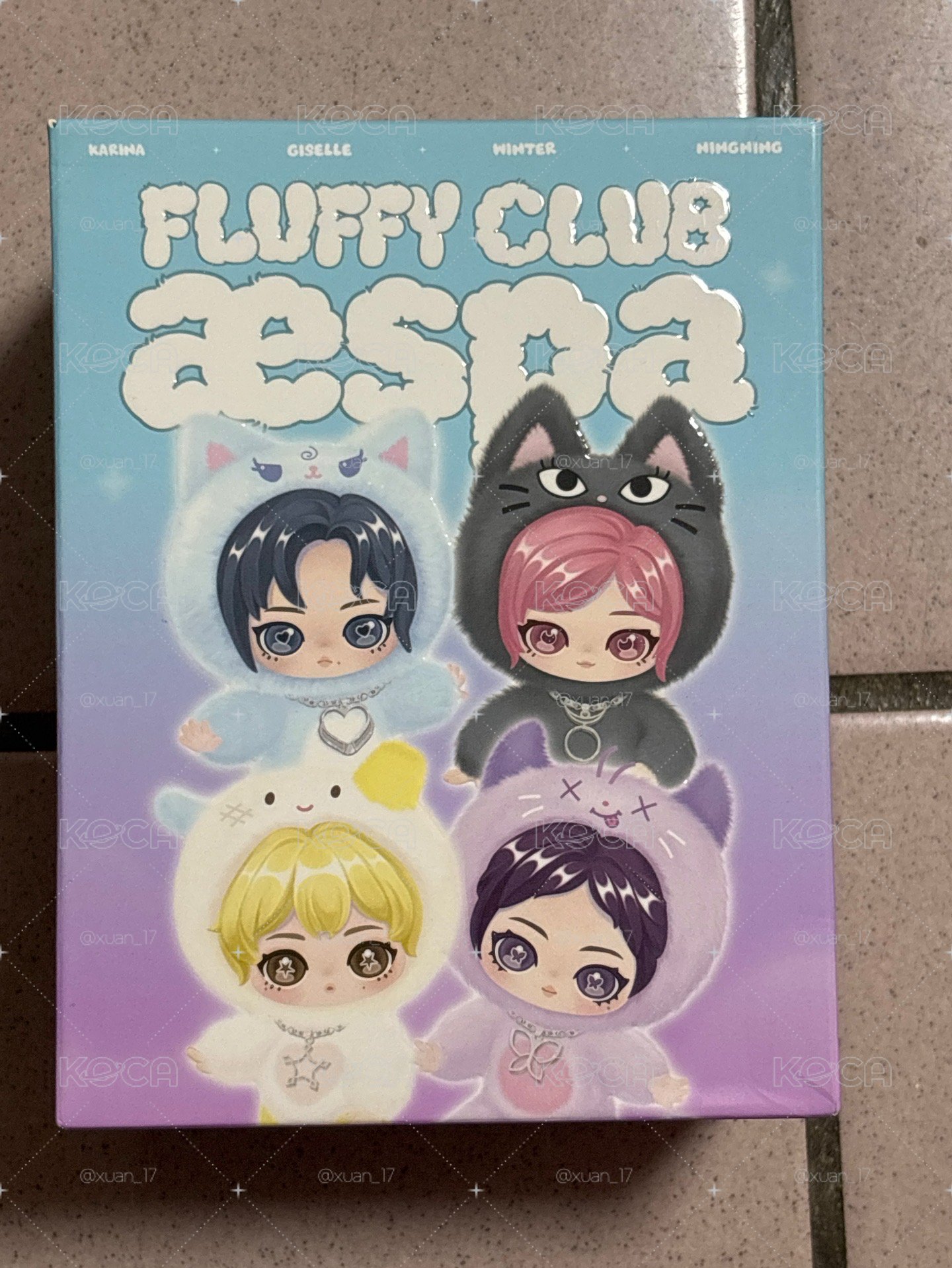 aespa x POPMART 公仔（隨機未拆）