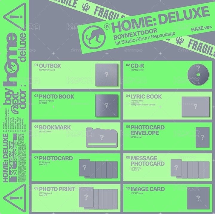 Home DELUXE 後續專 未拆專🏠