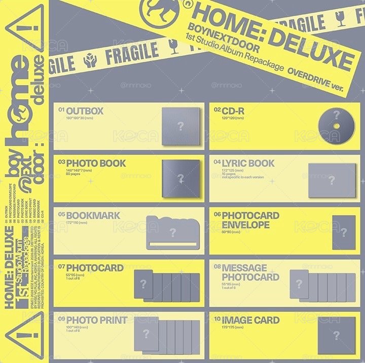 Home DELUXE 後續專 未拆專🏠