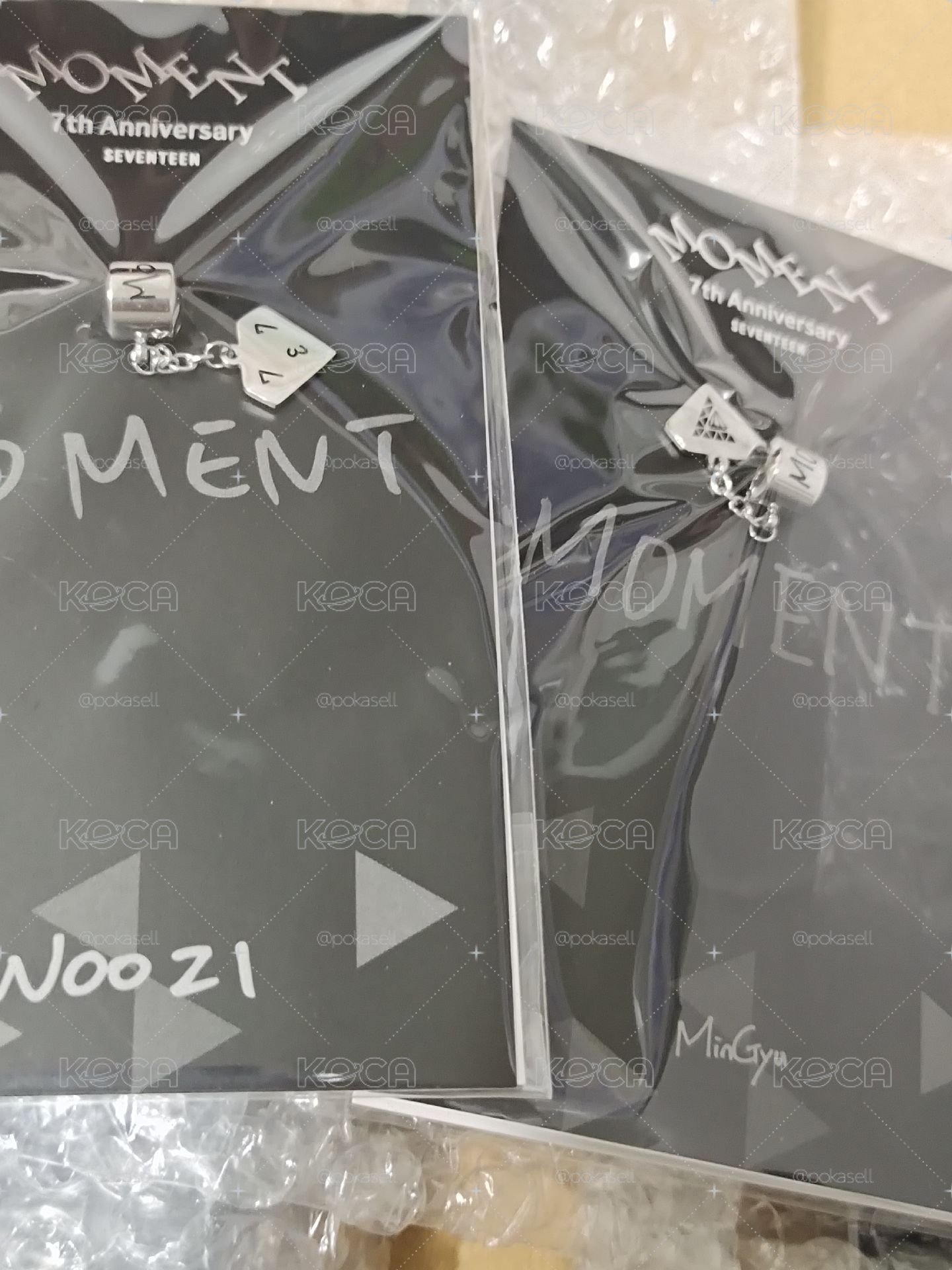svt 七週年吊飾 woozi 珉奎 dk 含小卡