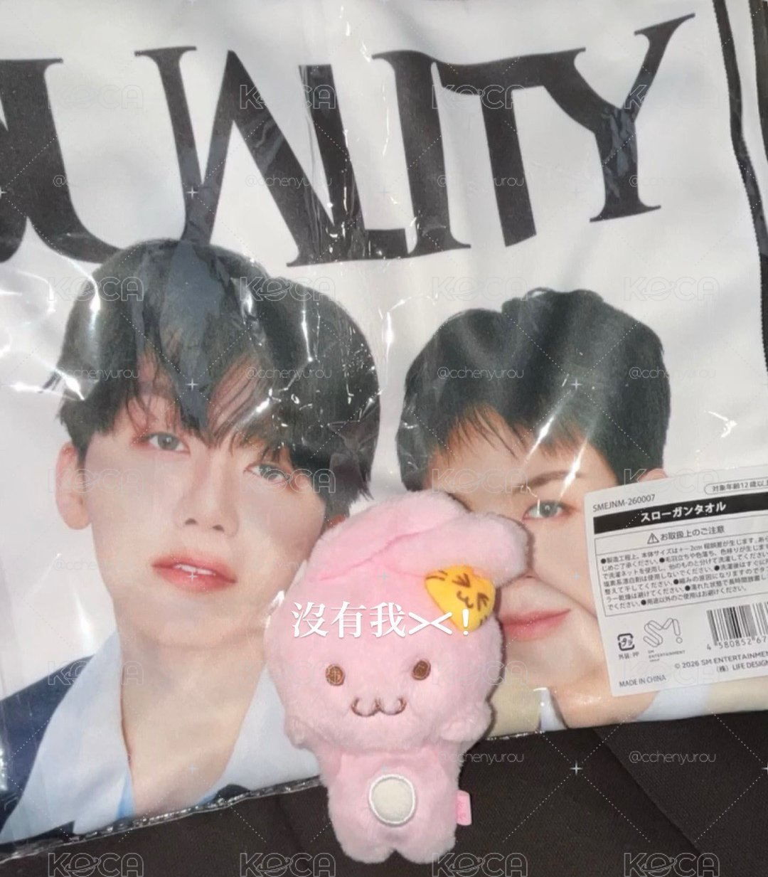 𝐉𝐍𝐉𝐌日巡毛巾手幅🐶🐰