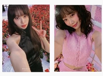 CHAEWON x BOUQUET GARNI 代言卡