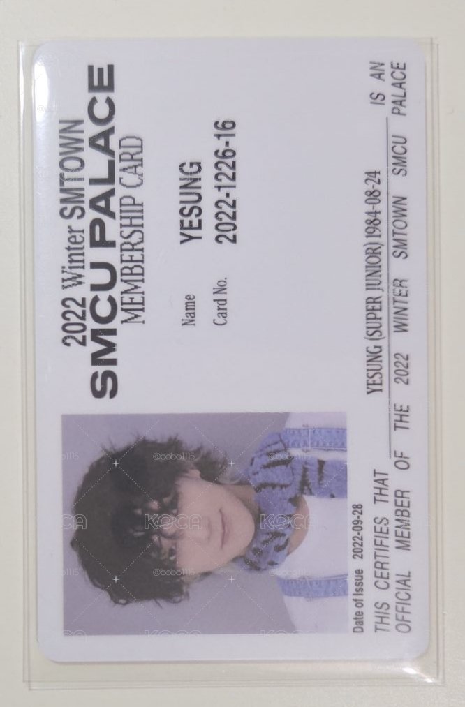 藝聲 2022冬專 Membership Card ver. 專卡 