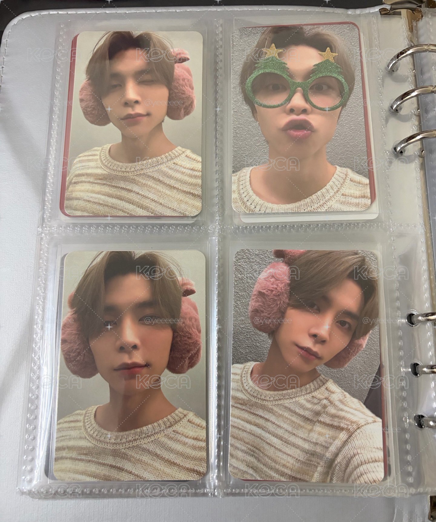 NCT127 Johnny 聖誕隨機卡