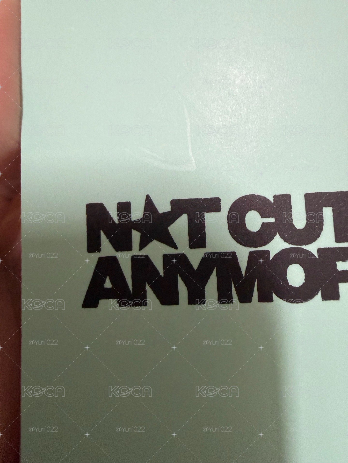 沅禧 NOT CUTE ANYMORE wvs 預售 特典卡 