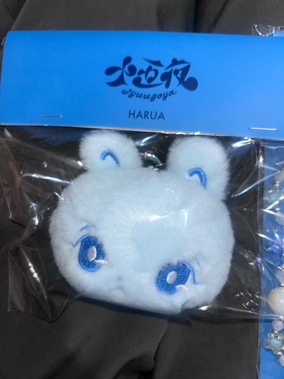 Harua 十五夜吊飾娃+手機掛繩