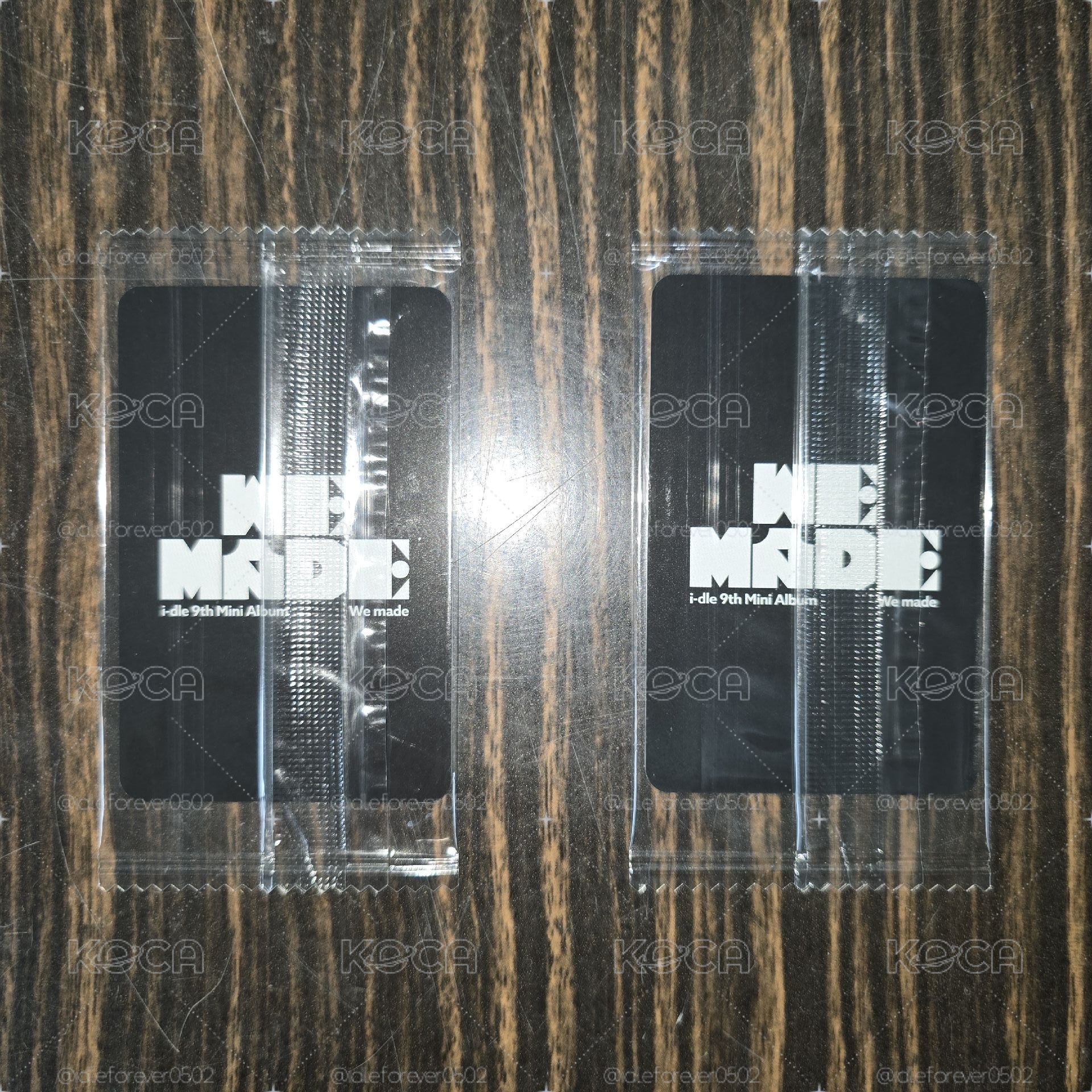 i-dle 迷九 We Made K4 2.0線上簽售特典卡