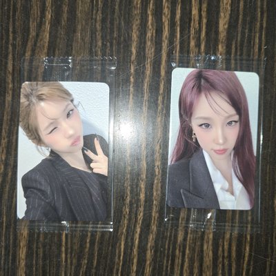 i-dle 迷九 We Made K4 2.0線下簽售特典卡
