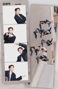 PENTAGON 10th Anniversary Single [겁쟁이] photoism 人生四格卡 / 拍貼 