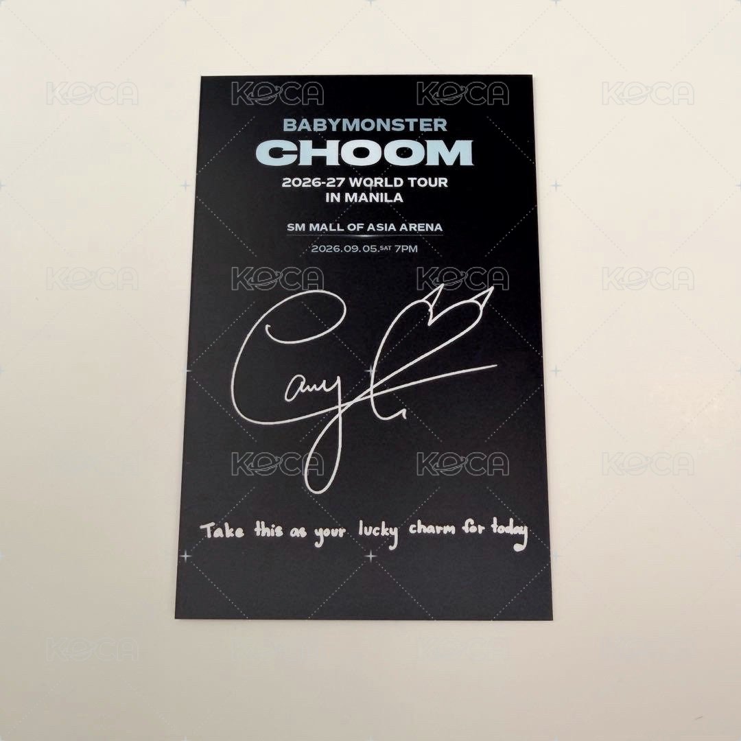 CHOOM 世巡馬尼拉場VIP入場卡-Chiquita